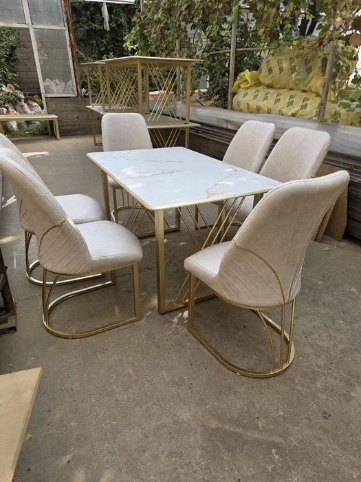 стол ва стул ошхона ва мехмон хона учун