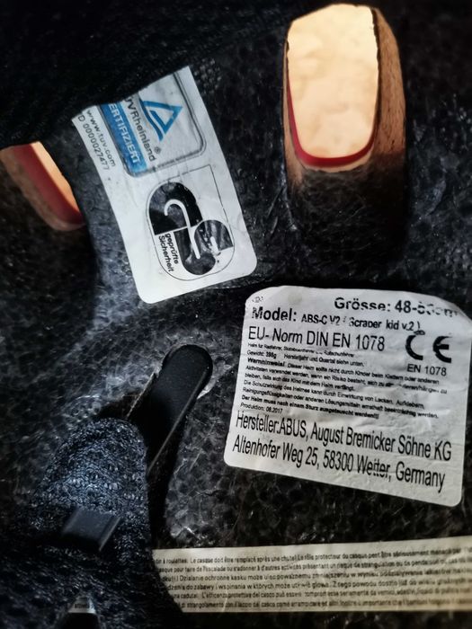 Casca ciclism ABUS Scraper pentru copii