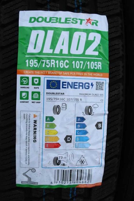 Anvelope noi 195/75 R16C Doublestar, All Season