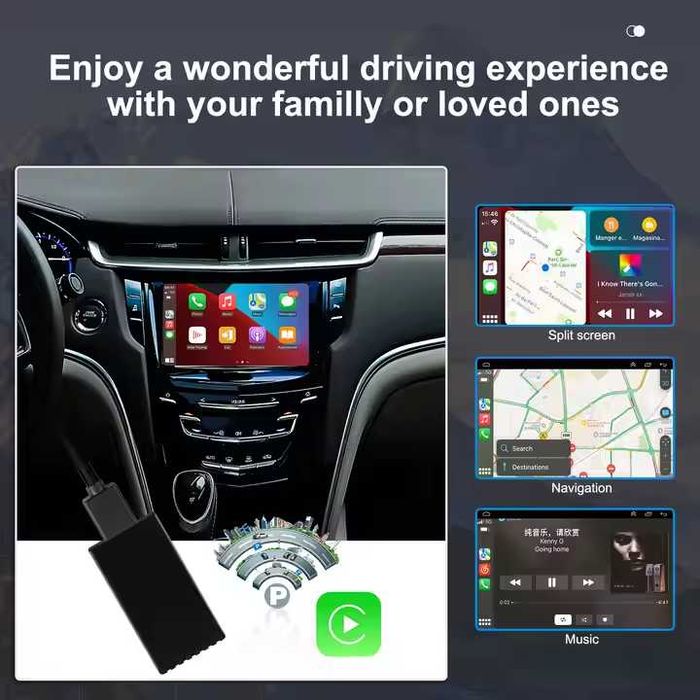 Безжичен Android Auto и Apple Carplay Usb Adapter