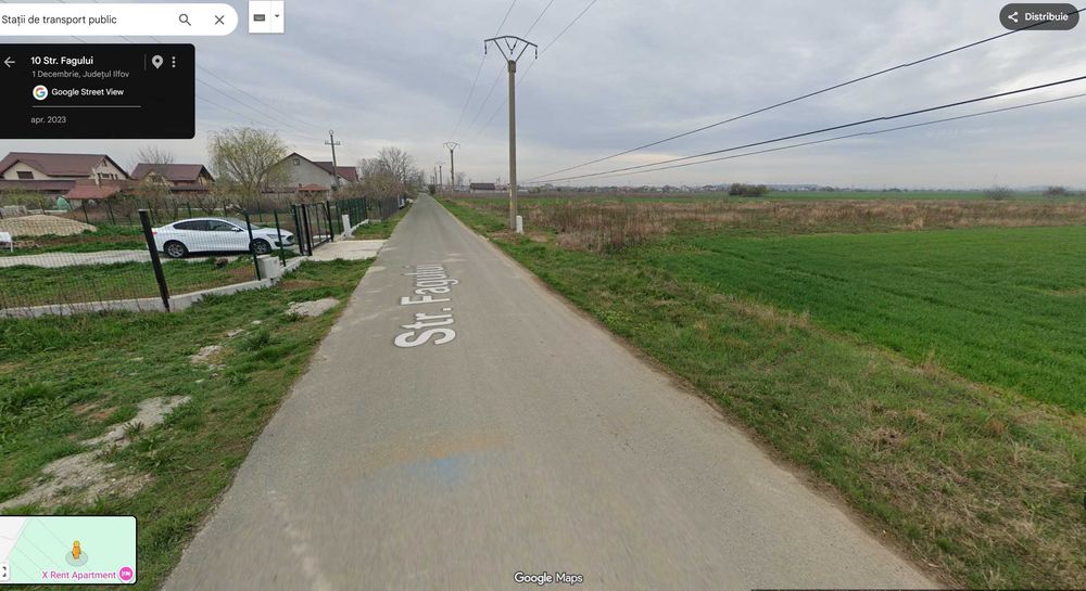Teren intravilan de vanzare, Com, 1 Decembrie, Ilfov, Supr 520 mp