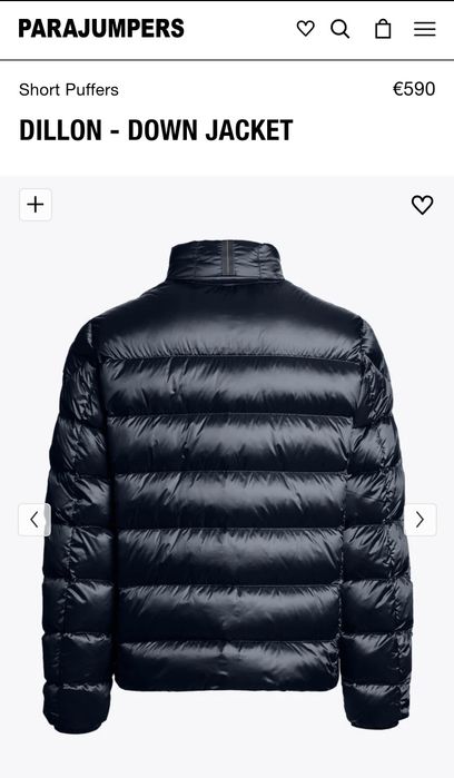 Мъжко 100% оригинално яке  Parajumpers DILLON - DOWN JACKET с пух