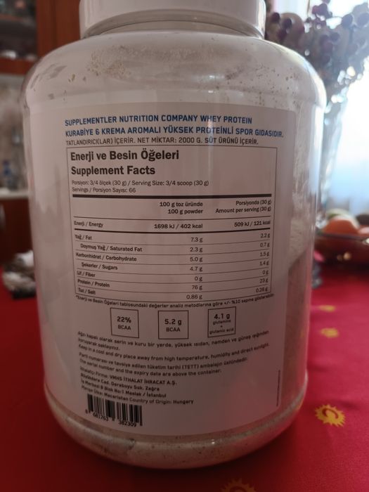 Протеин бисквитки и крем