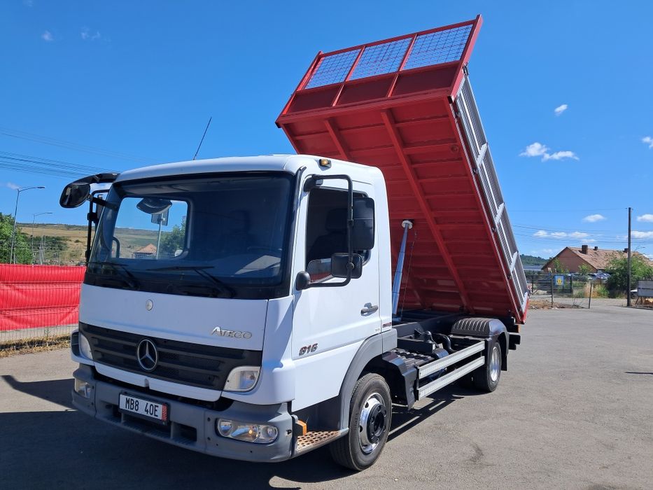 Mercedes Atego 816,an 2008,cu basculare trilaterala, Iveco, Crafter
