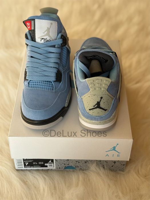 Air Jordan 4 Retro University Blue Full Box VerificareColet Size 36-45