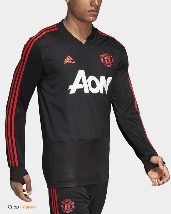 Адидас Манчестър Юнайтед Adidas Manchester United тренировъчна блуза М