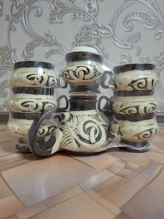 Чайный сервиз новый красивый