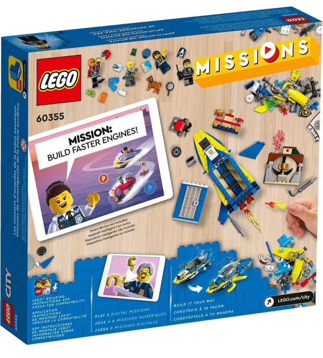 Lego/лего missions 60355