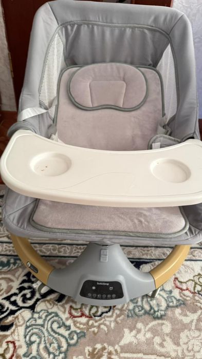 Шезлонг детский + стульчик для кормления