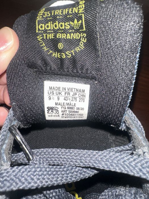 Adidas ZX 750 мужские, размер 43⅓