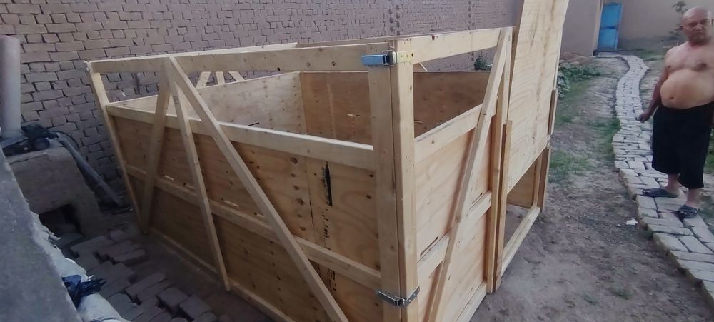 Яшик для скота куй мол паррандалар учун фойдаланса  булади!