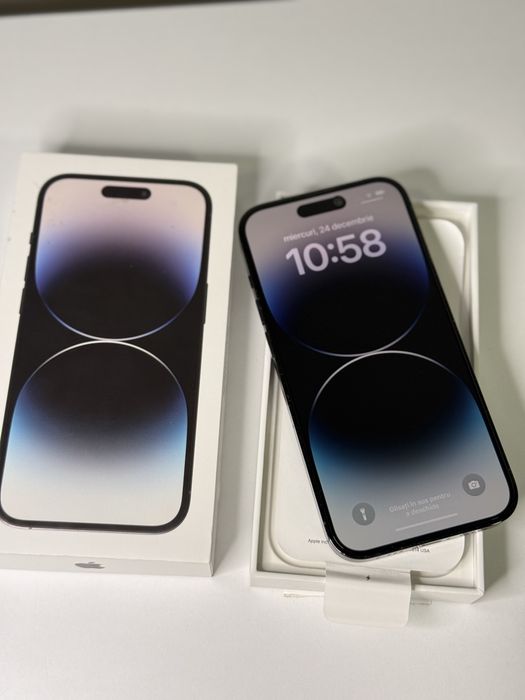 iPhone 14 Pro 512 GB 93% impecabil full box !