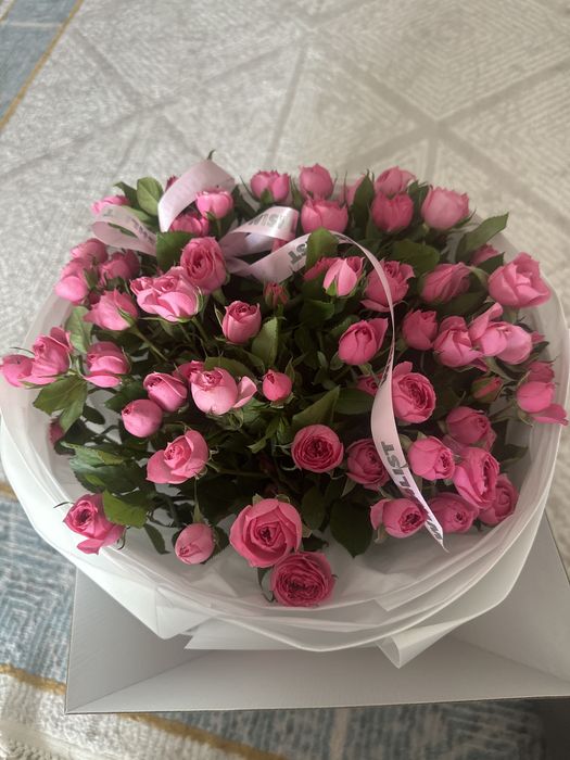 Розы кустовые средние