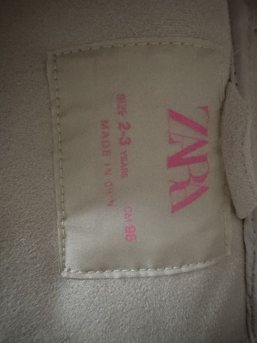 Geaca blana copii unisex marimea 98