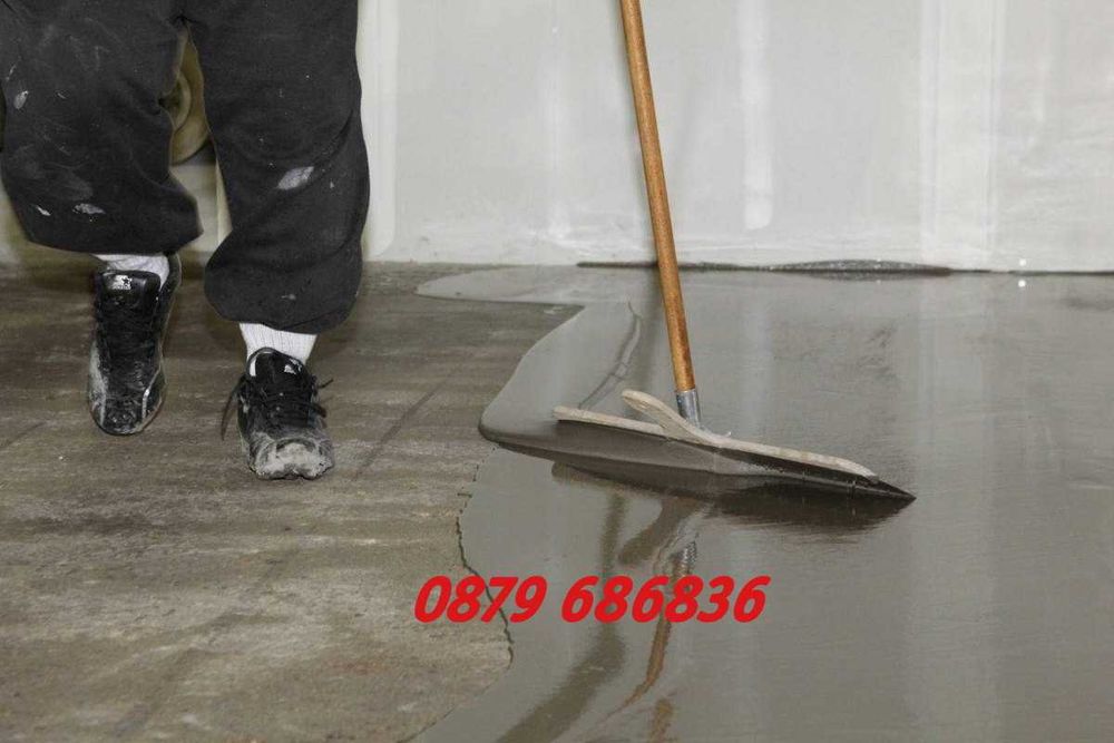 Самонивелиращ под. Саморазливна замазка. Епоксиден и полиуретанов под