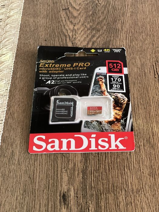 Sandisk мемори карта 512гб