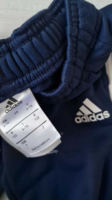 122см.Аdidas Детски оригинален екип/анцунг за момиче