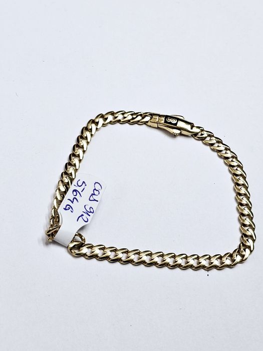 Vand bratara cuban din aur 14 k 5.64 g cod 912