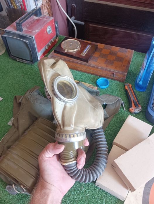 Противогаз с мешка