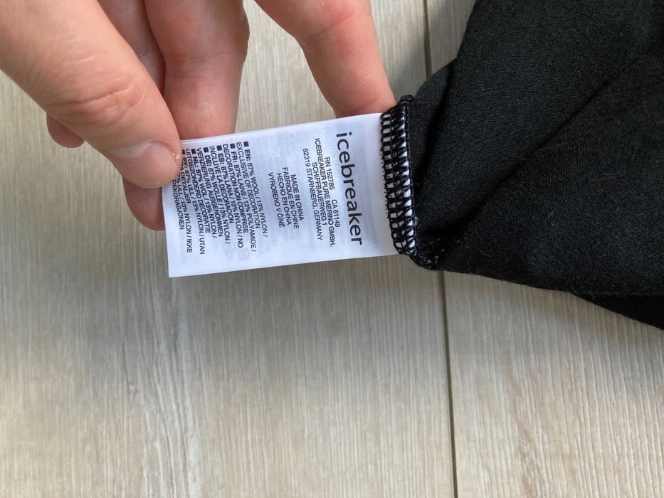 Icebreaker merino wool мерино мъжка тениска размер XXL