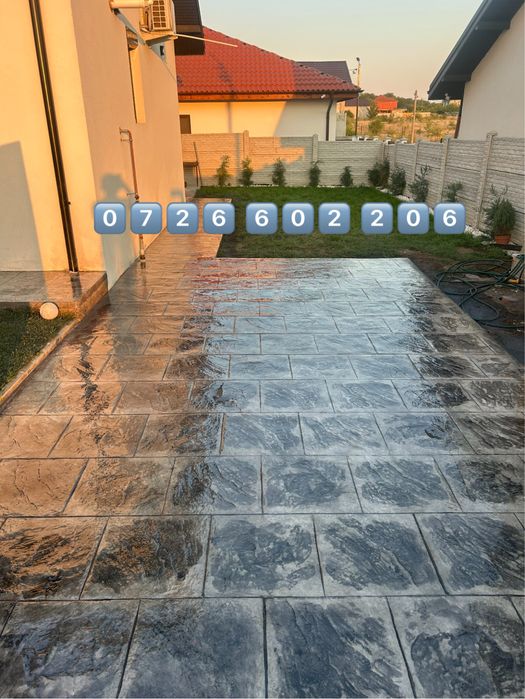 Beton amprentat Targoviste/Dambovita