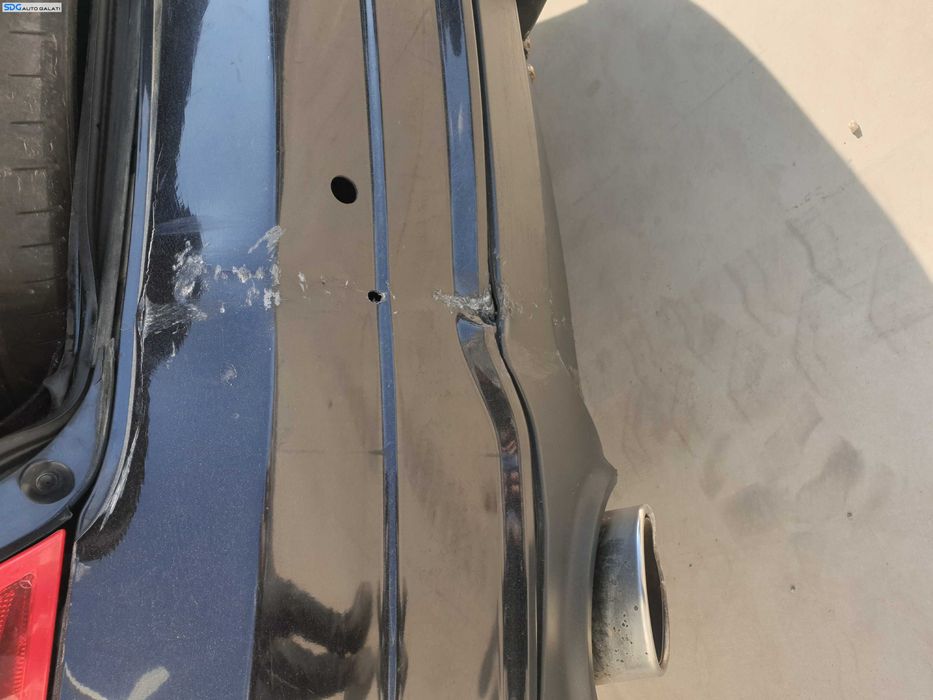 Bara Spoiler Spate AMG cu Locas Senzori Parcare cu Defect Mercedes Clasa C Class W204 Sedan Berlina FL Facelift 2011 - 2014 Culoare 197 C197 [Q0065]