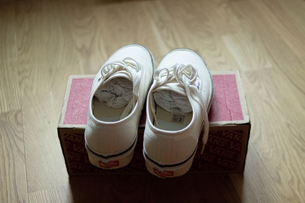 Vans Authentic 44 DX white / albi nr 42
