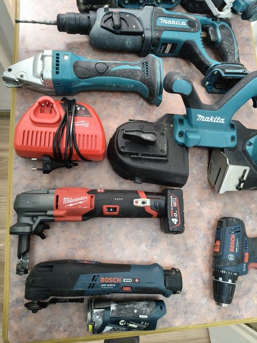 Scule Makita  Milwaukee, Bosch