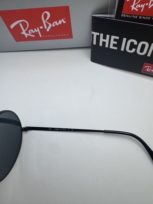Ochelari de soare RAY BAN 1970 Oval Noi