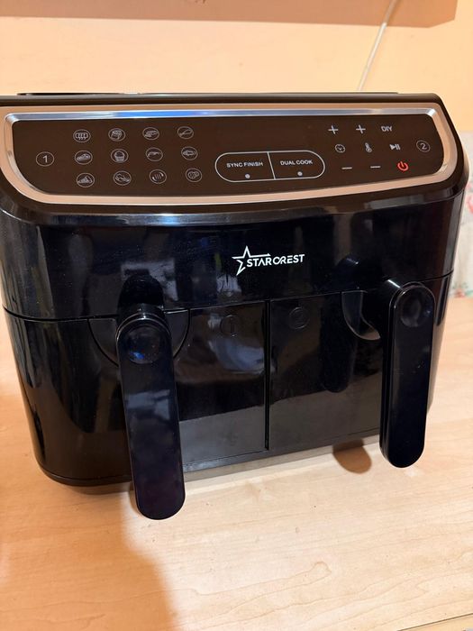 Friteuza cu aer cald ( Air Fryer) cu 2 compartimente