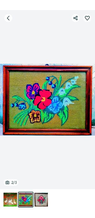 GOBLENE tradiționalele cusute manual,vechi