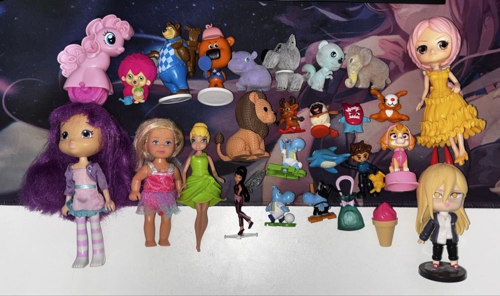 игрушки, куклы, фигурки цена за все