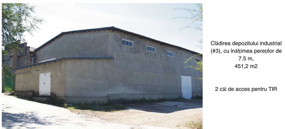 Spațiu industrial / Depozite,  2781 m², Ceadîr-Lunga, Moldova