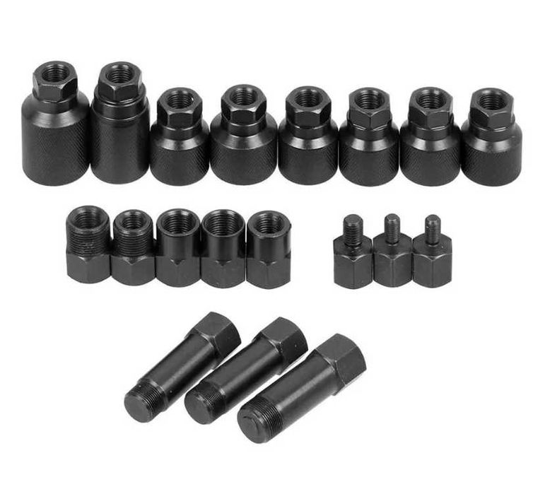 Комплект пневматичен обратен чук за вадене на дизелови инжектори