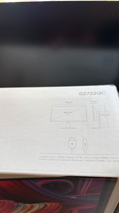 Монитор Dell S2722QC