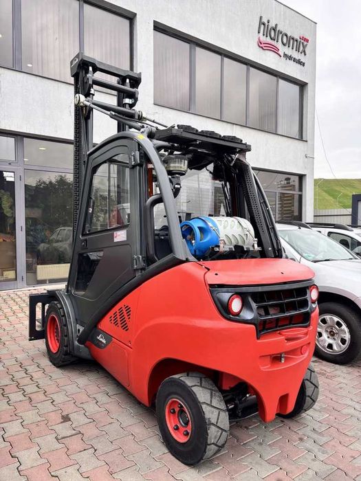 Stivuitor- Motostivuitor Linde H35T CABINĂ + CLIMĂ An fabricație 2018