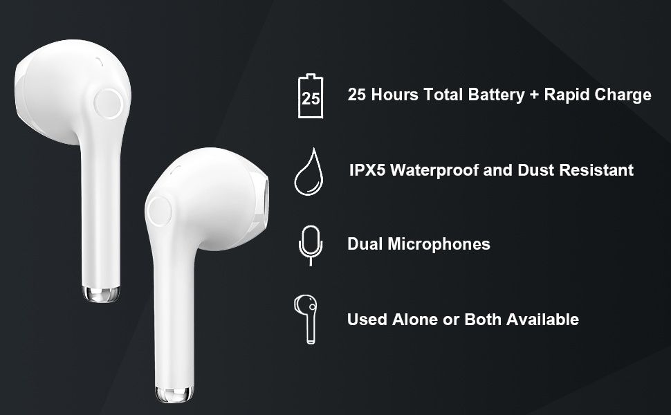 Căști wireless yobola, Graphite
