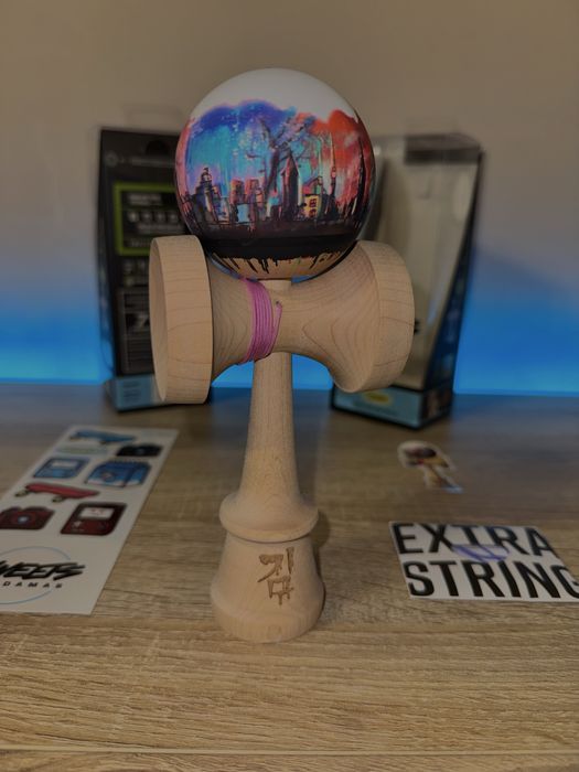 Kendama  JOSH KIM Pro Model Broken Shape Antiskid 2.0