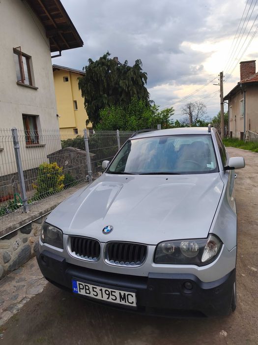 BMW X3 2.0 дизел 150к.с.234000км.Винетка,го,зимни гуми,нов акумулатор