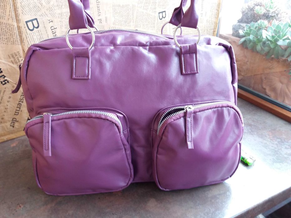 дамска чанта,лилава,цикламена,розова