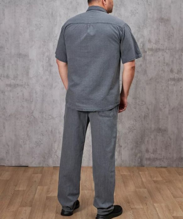 Повседневный костюм Мужской темно-серый