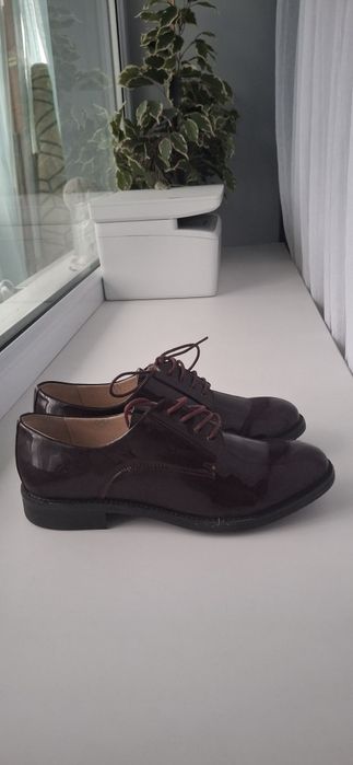 Лаковые Ботинки Экокожа 38р