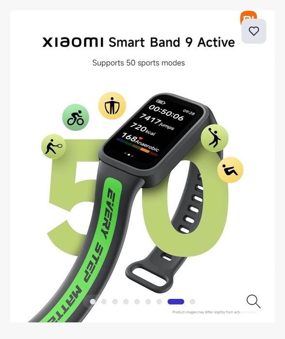 Новый  Xiaomi smart band 9 Active  100% original +Доставка