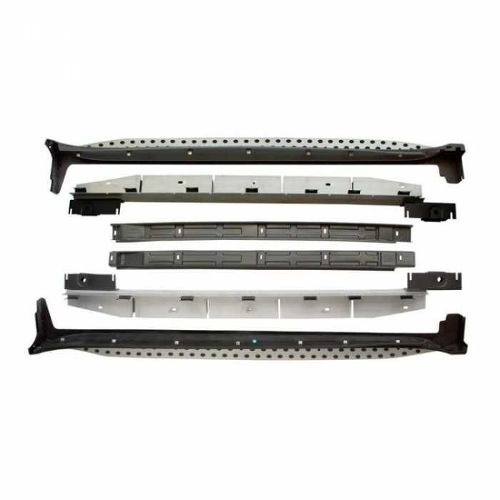 Praguri laterale din aluminiu pentru Mercedes ML W164 / 2006 - 2012