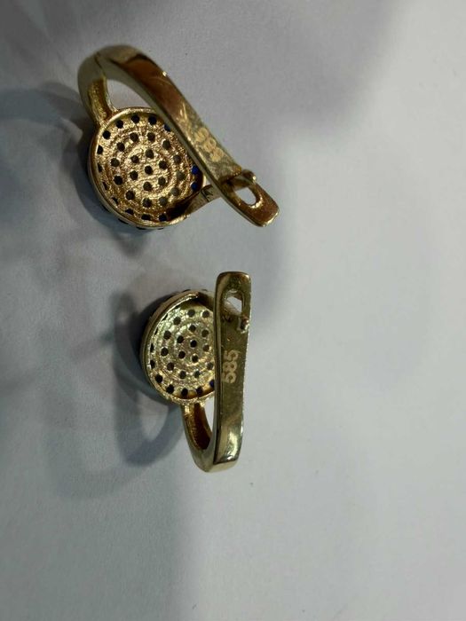 Златни обеци 14К- 1,95гр