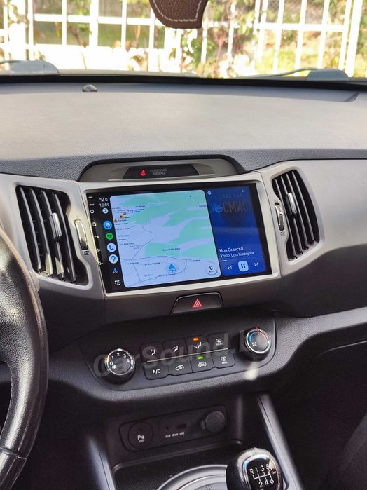 Kia Sportage - 9" Android Мултимедия Спортидж 10-16 Навигация Андроид