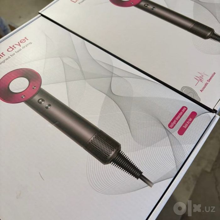 Dyson фен-стайлер серый