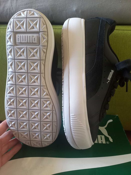 Дамски, нови, обувки Puma Suede, естествена кожа,36, 1/2 номер