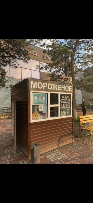 Ларек мороженое (павильон,киоск)