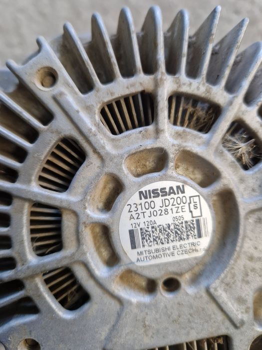 Alternator Nissan Qashqai,xtrail 2.0 benzina Mr20DE